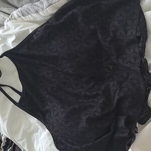 So Mesh Halter bikini top